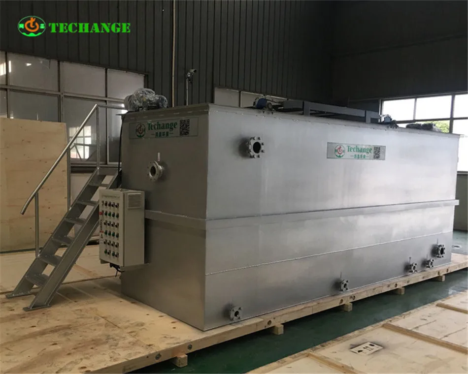 New Ttype dissolved air floatation Flotation machine DAF for industrial effluent treatment