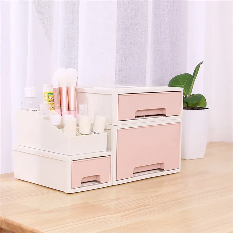 BNBS Brand Plastic Box Storage Box organizer Plastic Drawer for make up