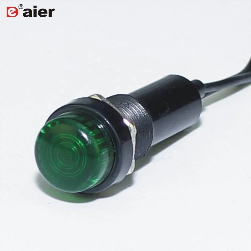 Металлический сигнальная лампочка 3 фазы Световой индикатор