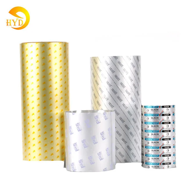 medicine  pack roll  aluminum foil capsule tablet blister packing machine