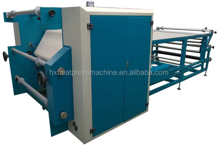 QX-G-B Roller type sublimation transfer machine fusing press machine