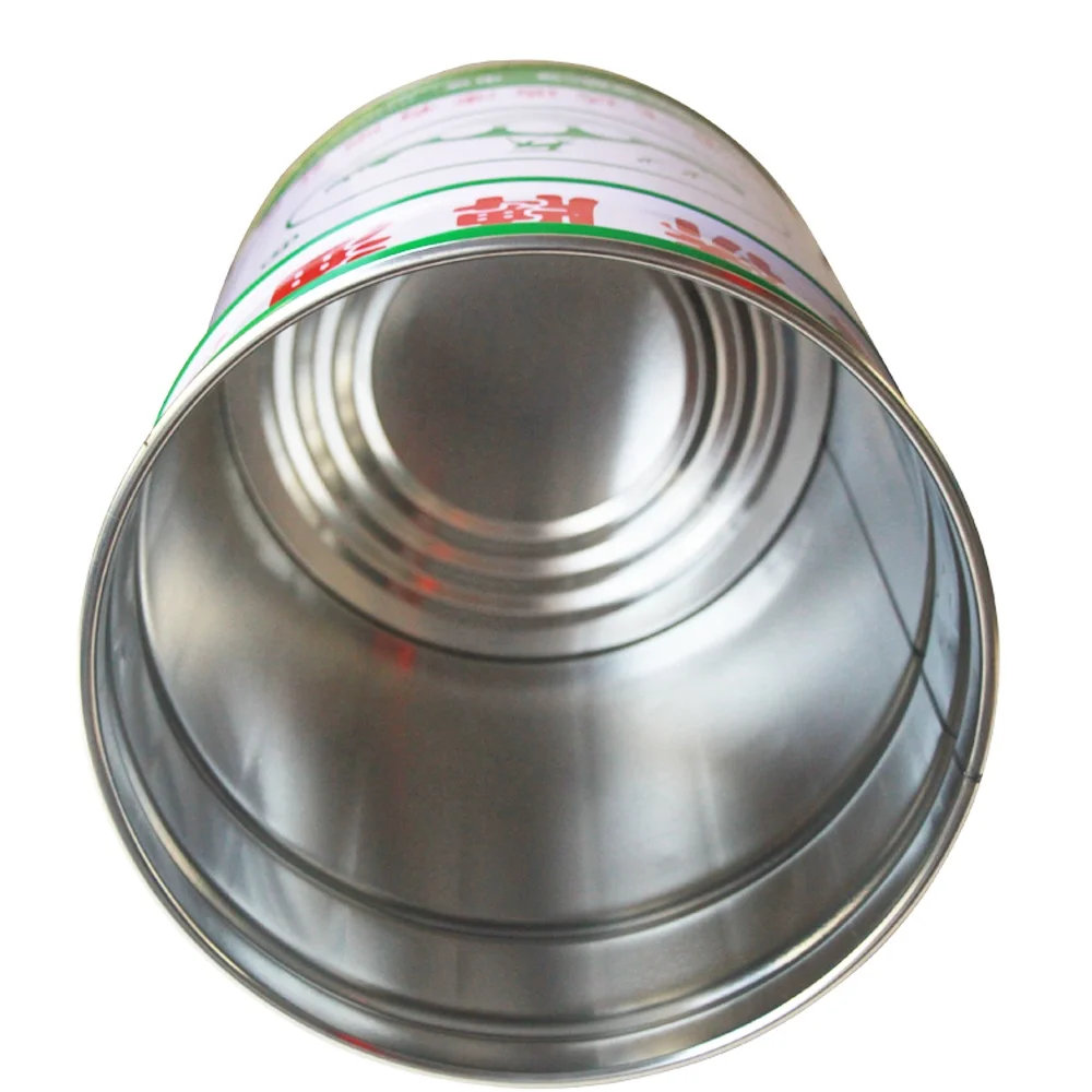 Industrial Metal Bucket with Lid, 5 Gallon