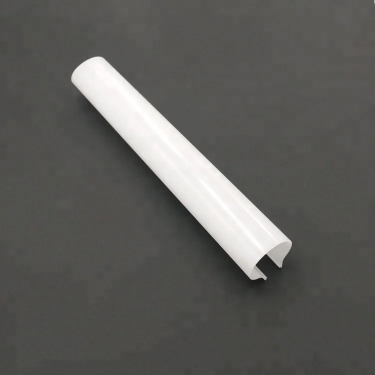 PC plastic extruded diffusion/milky/white cover for LED strips