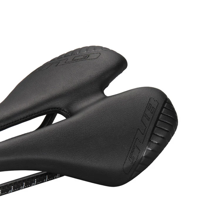 Top!! Carbon Fiber Ultralight Bike Saddle Light Weight Leather Bicycle Saddle Road MTB Bike Seat Cushion Bicicleta Cycling Parts