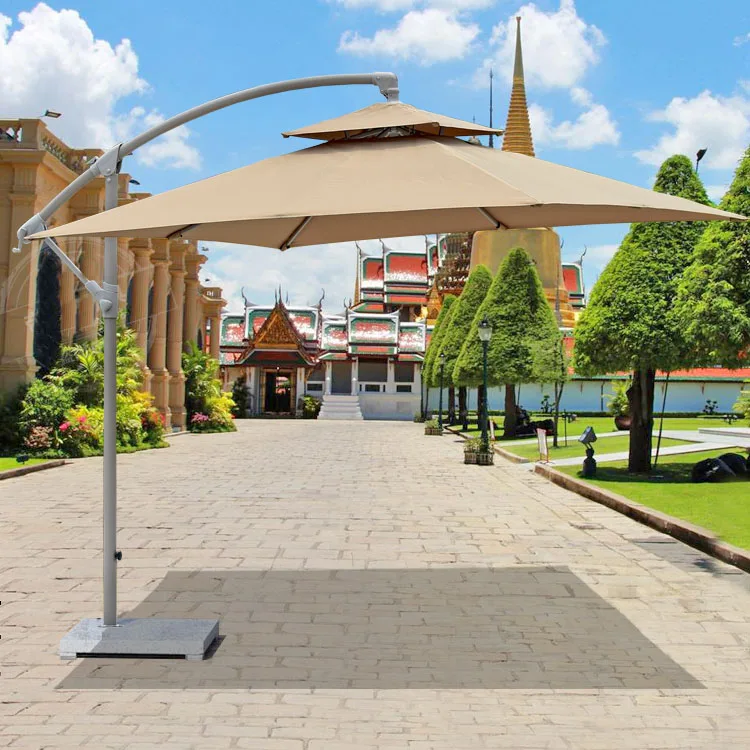 Creative beach  umbrella, outdoor umbrella with art design