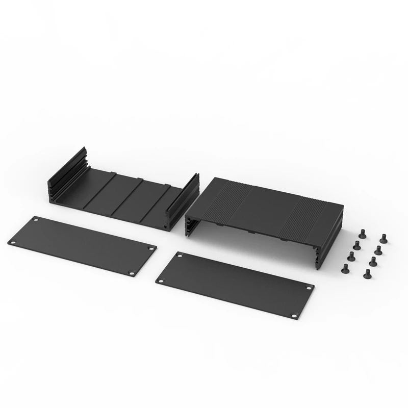 145x54-200 mm  aluminum project box enclosure casing electronic circuit board box