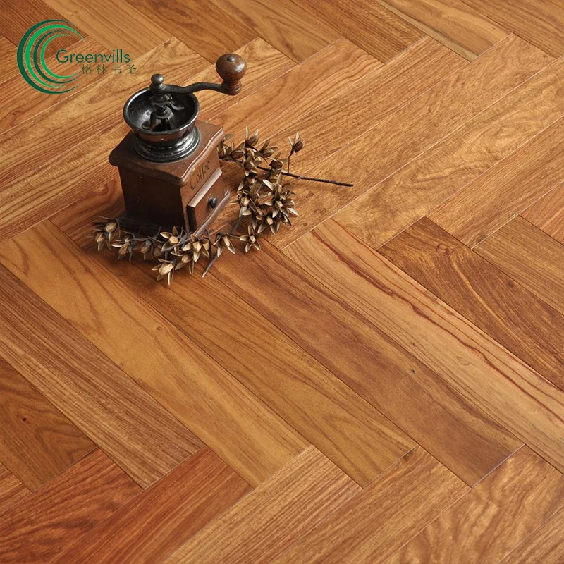 African padauk fishbone flooring padauk engineered wood parquet flooring factory prices herringbone floor
