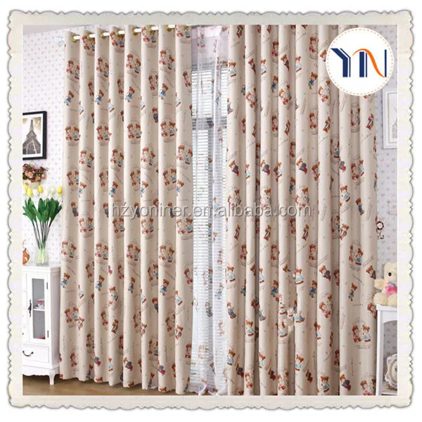 wholesales very cheap curtains Yoniner made blackout chinese curtains