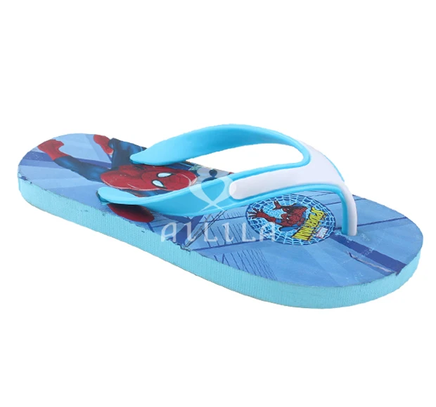 
New custom printing cute kids flip flop slippers 