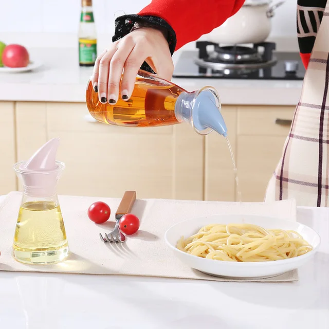 Ceramic Gravy Boats Porcelain Olive Oil Soy Sauce Vinegar Seasoning Pot Bottles Kitchen Accessories Tools Storage Gravy Boat