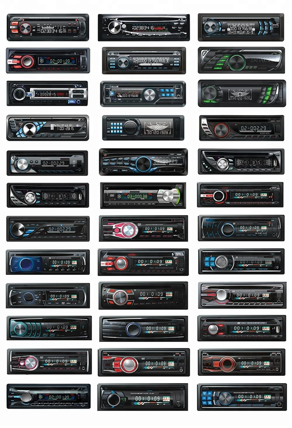 Factory wholesale design mini monitor car mp3 player