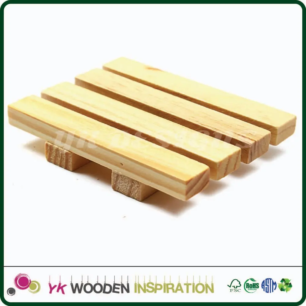 Giv soap for Hotel Wood Soap Dish