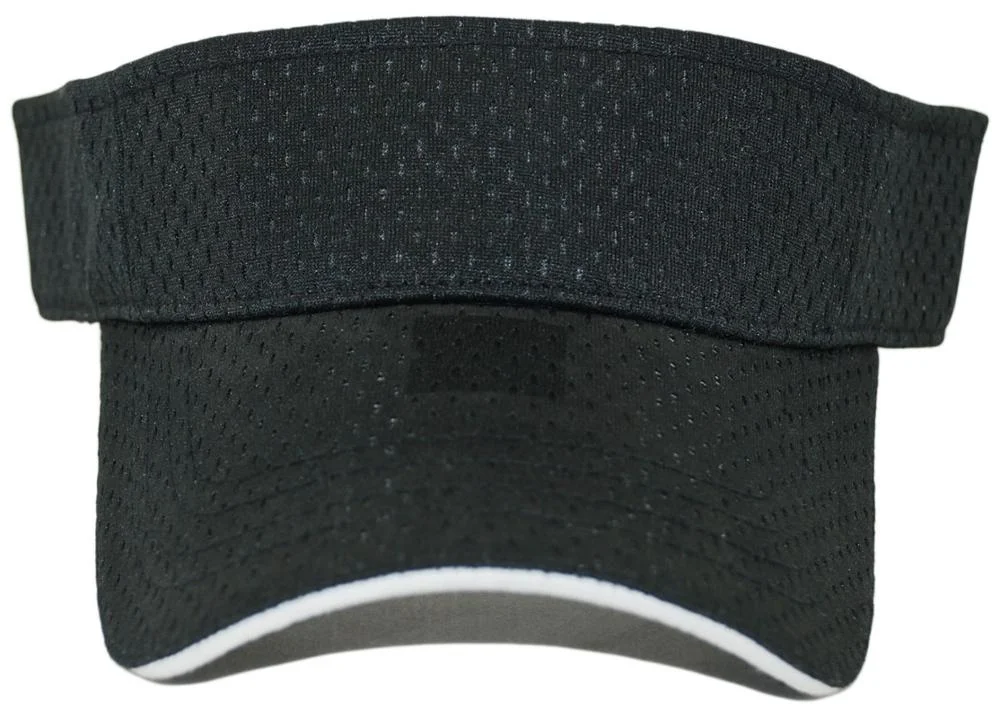 
Top Quality Polyester Breathable eye-bird Mesh Fabric Plain Sport Sun Visor 