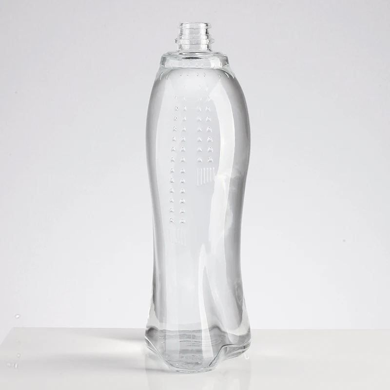 IL glass water bottles with custom logo