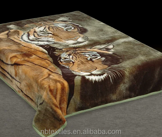 Mink blanket in china/raschel blanket