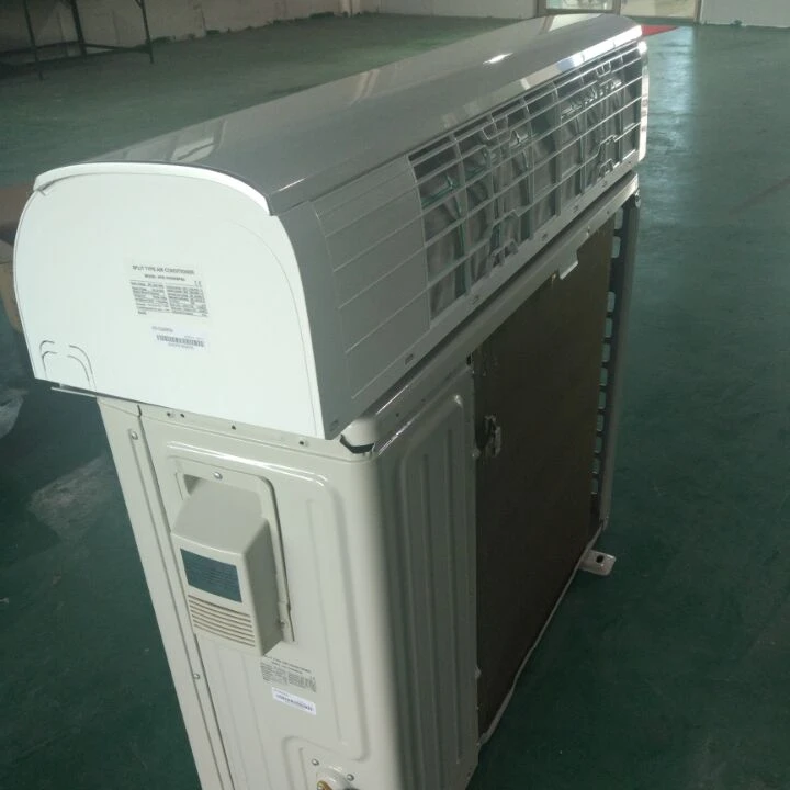 Saving 50% energy 24 hours working time 12000BTU AC/DC hybrid power wall split solar air conditioner
