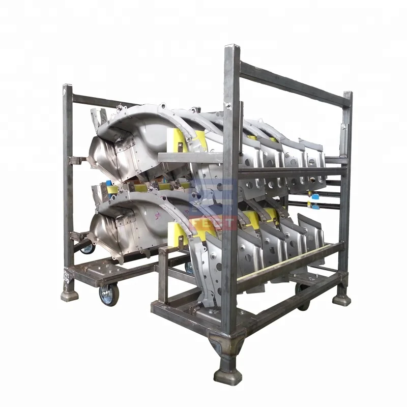 Industrial Equipment Steel metal storage Cargo Boxes Metal Pallet for tire storage from china steel pallets for sale