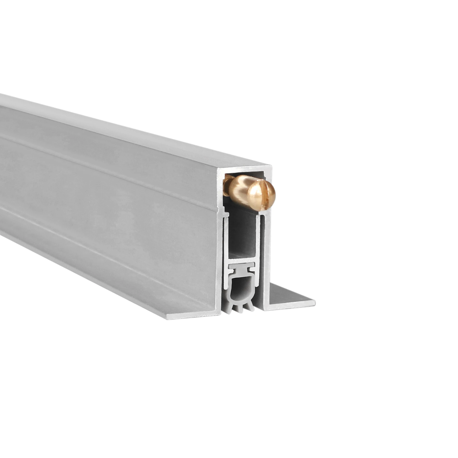 Aluminum auto timber and wooden door seal door drop bottom seal customized length