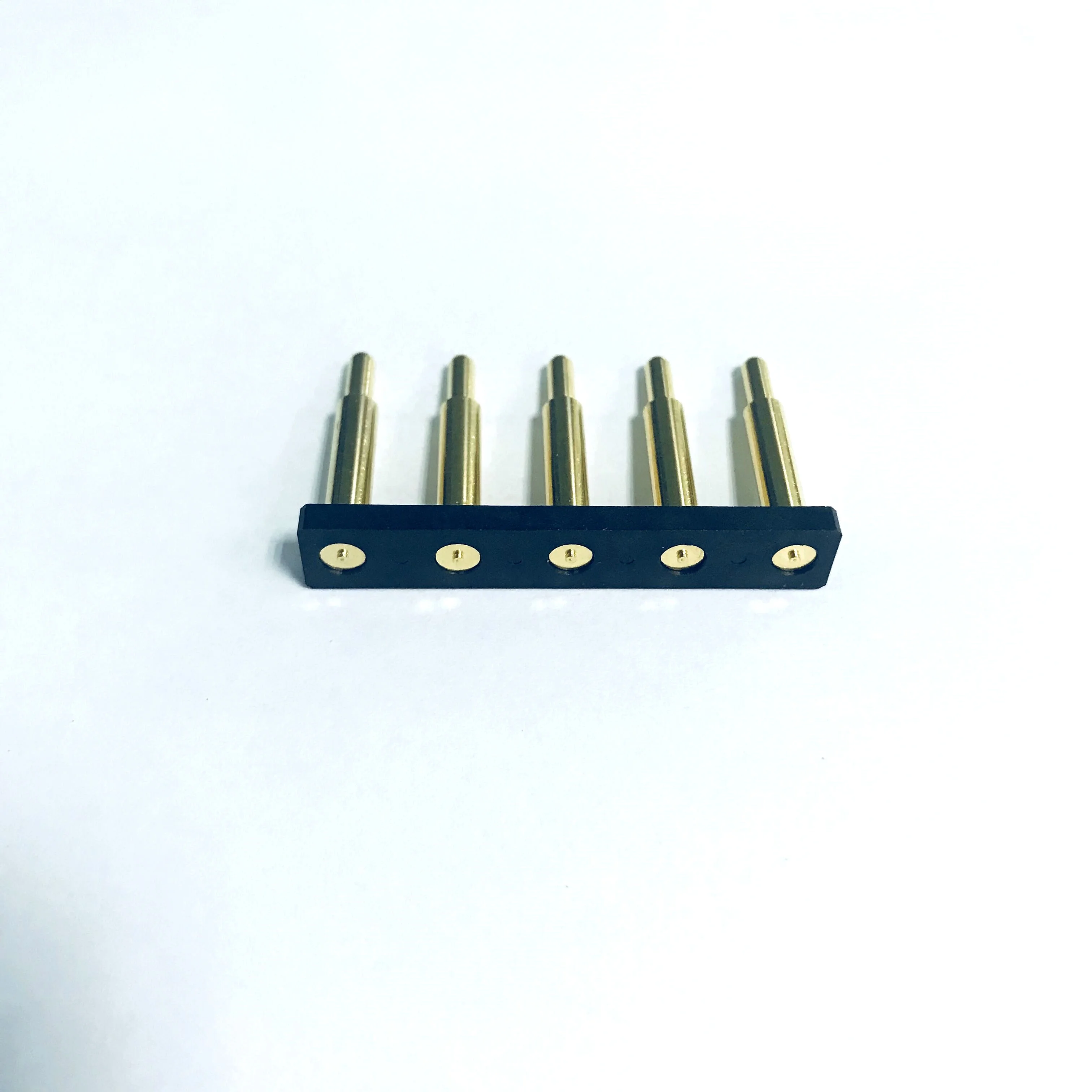 
1x5 Pin Positions Power Pin Male type connector header large current Brass 40A Golden plated LED Power 