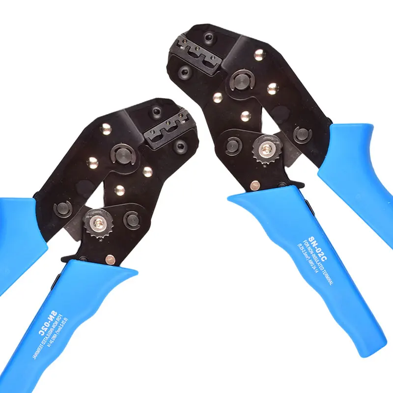 SN-02C Professional ratchet crimping pliers, Crimping pliers Terminal clamps