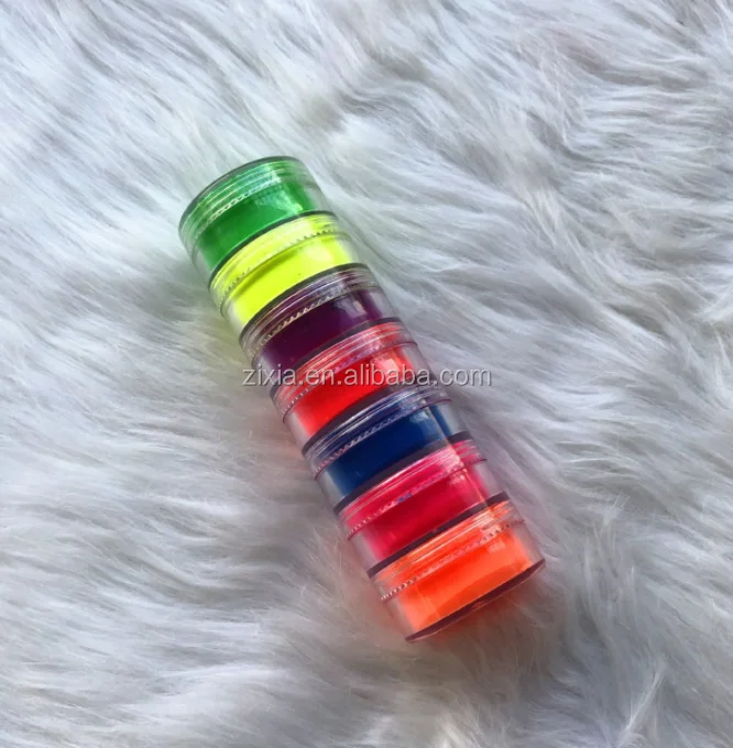 
New Hot Summer Create smoky eyes makeup loose eye shadow 7 colors/set Green Pink Blue Red Matte Long-wear Waterproof eyeshadow 