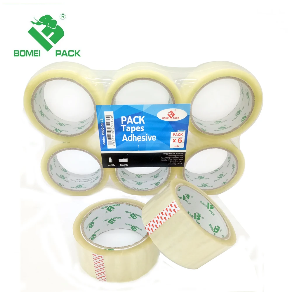 Alibaba Малайзии БОПП упаковочная клейкая лента для коробки