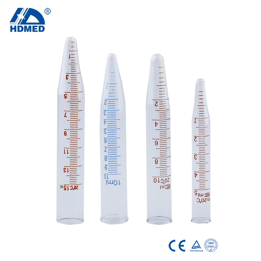 HDMED High Quality Glass Conical Bottom Centrifuge Tube