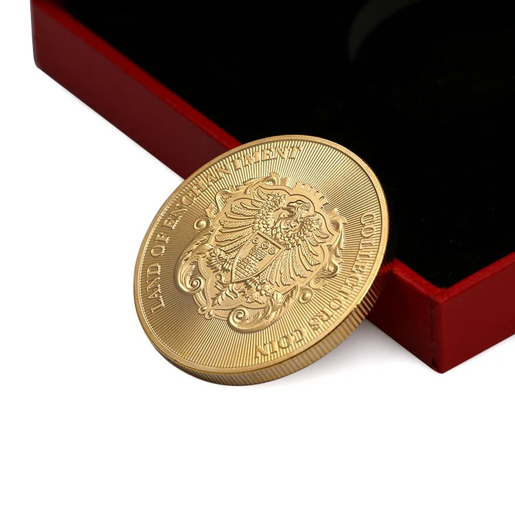 free sample OEM high quality  Russia castle  collectors custom  gold  3d metal souvenir  challenge   coin with box