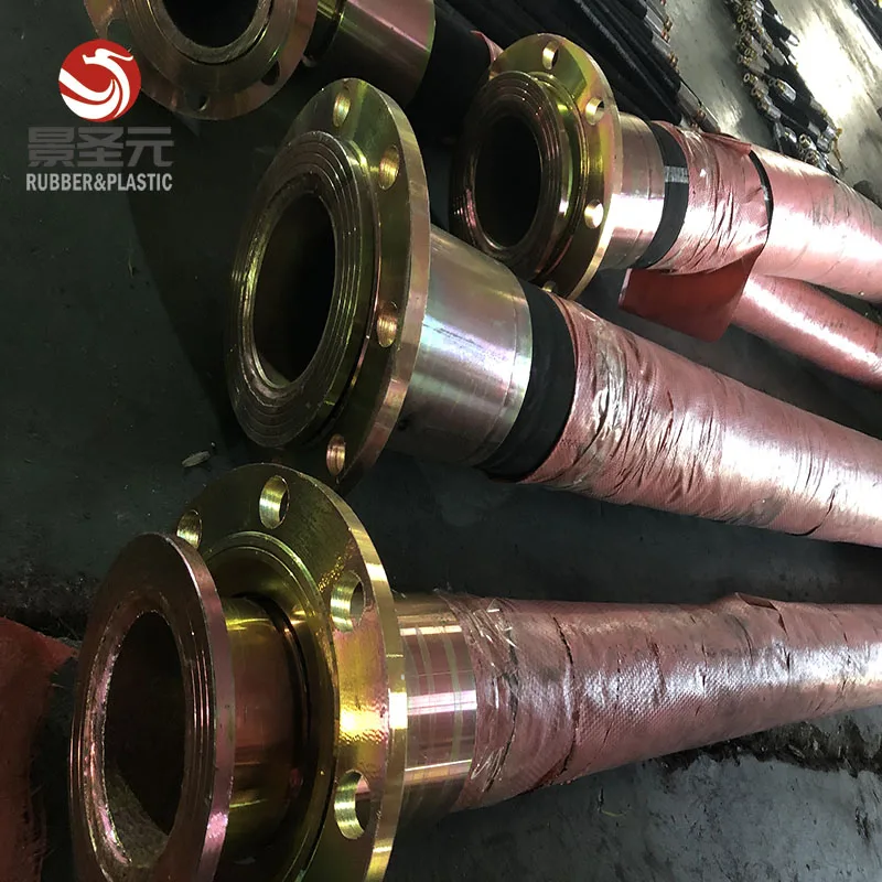  Гидравлический резиновый термостойкий шланг высокого давления 2SN/4SP /6SP для подачи топливного масла в сборе с фитингами фланцами