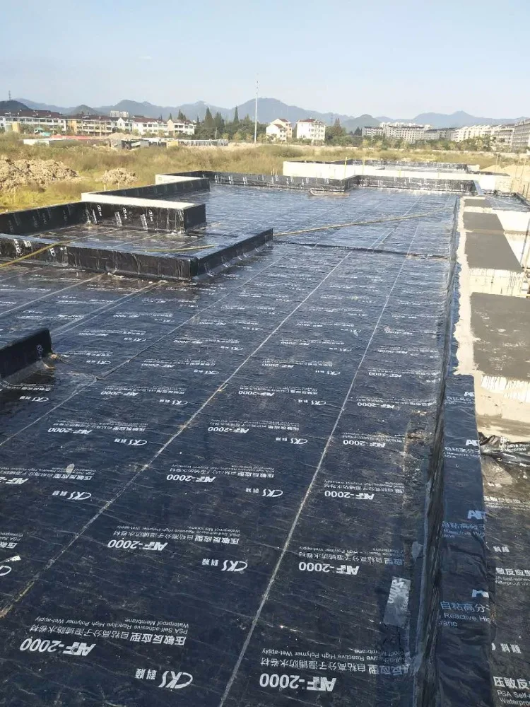  Самоклеящаяся ПВХ кровельная подвальная резиновая водонепроницаемая мембрана