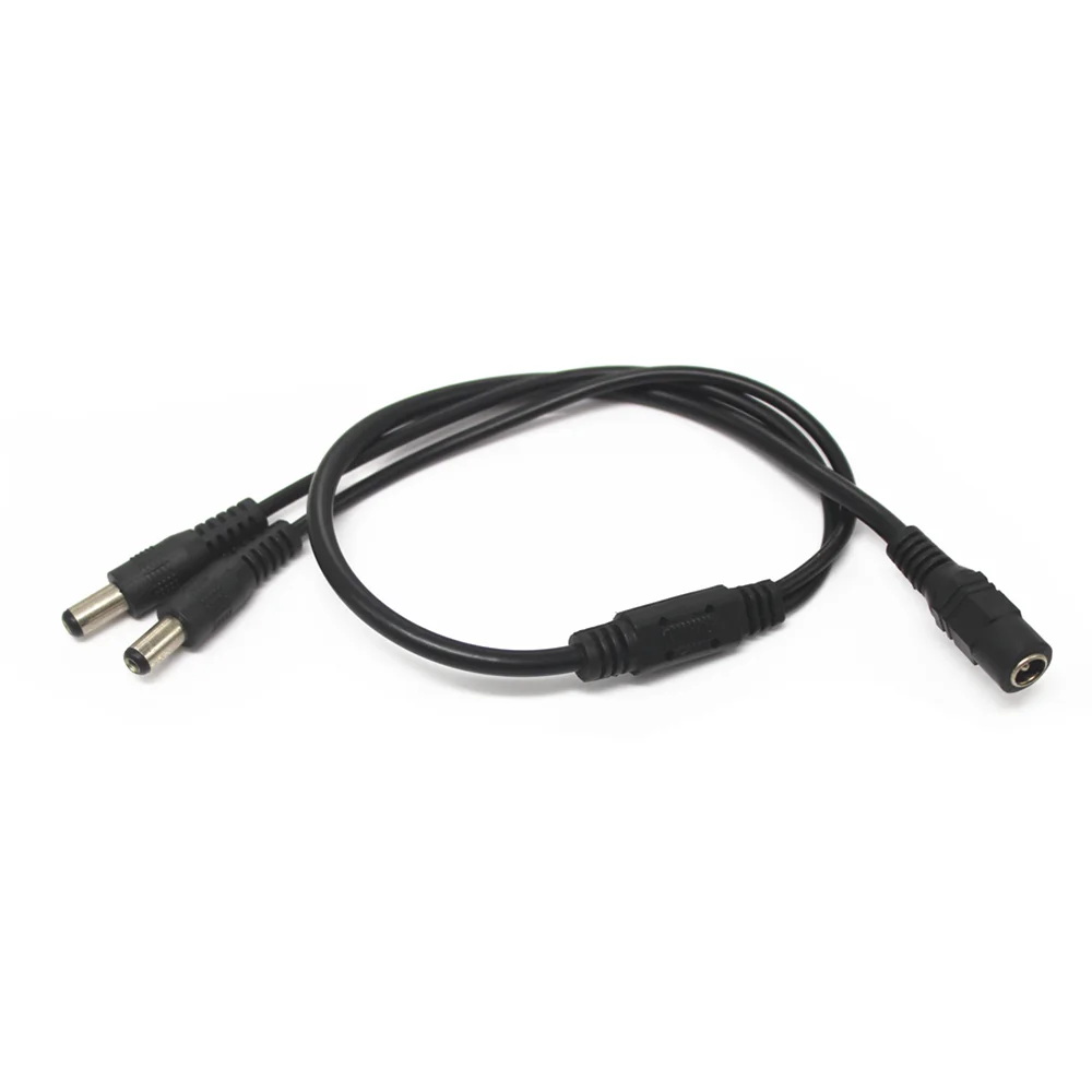 8-way splitter 12V dc power cable 2.1mm 5.1mm dc cable for CCTV camera LED extension dc 5521 cable