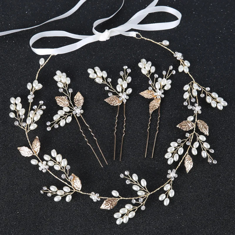 Best sale china manufacturer wedding  bridal hair accessories   hair pin set
