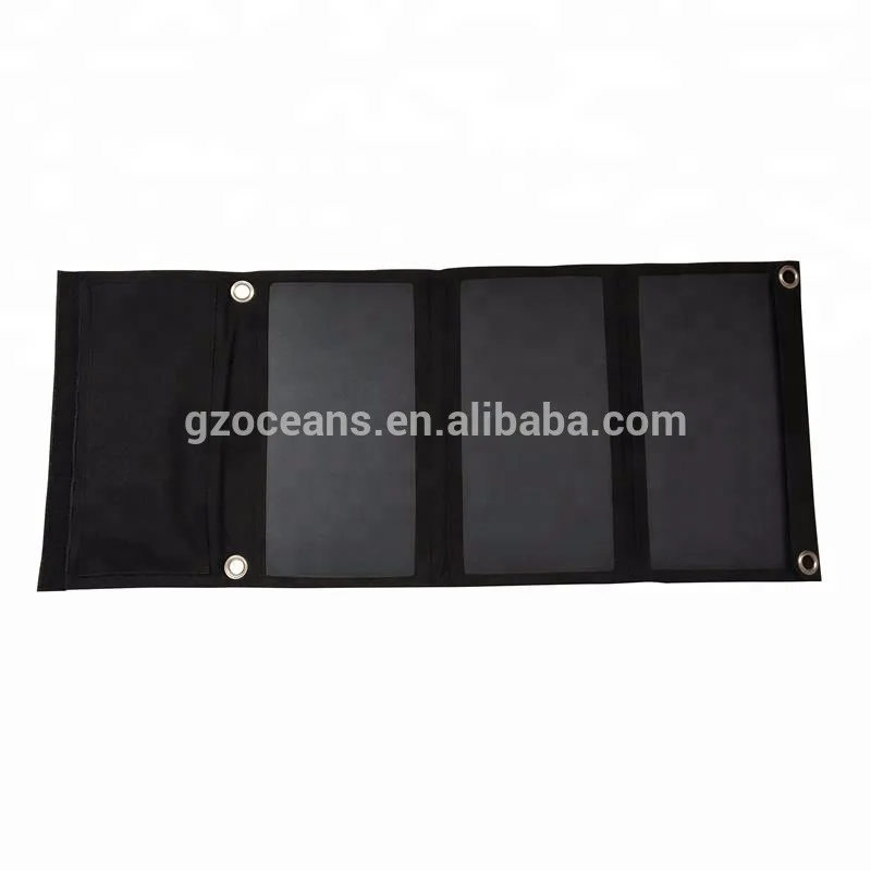 
Portable folding solar panel 21w 5v solar charger made with sunpower mono cells 