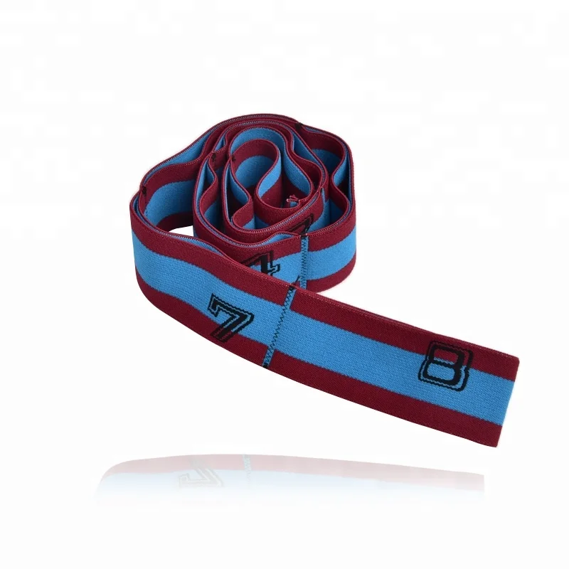 Adjustable Dual Elastic Yoga Stretching Strap Band Belt For Balance Trainer