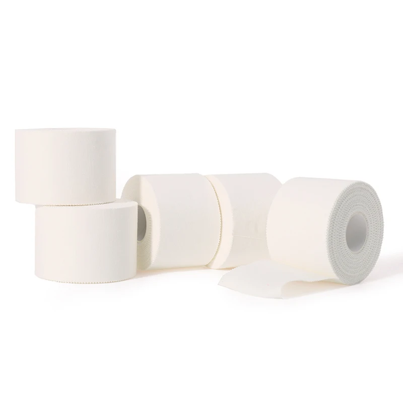 С хорошей липкостью, белая спортивная лента, защитная марля