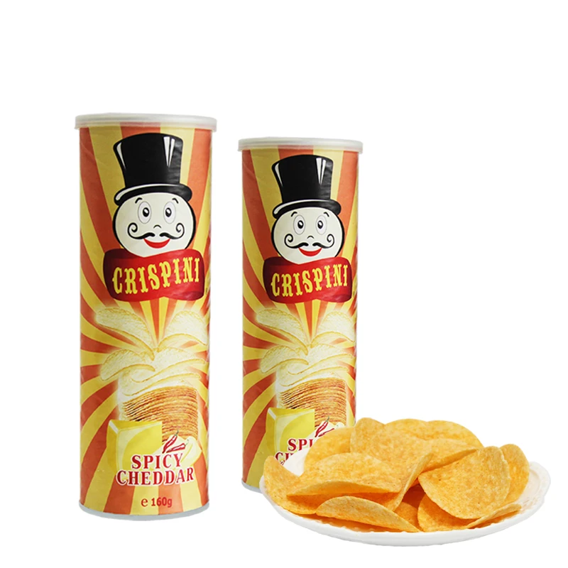 chili flavor Crispy snacks potato chips