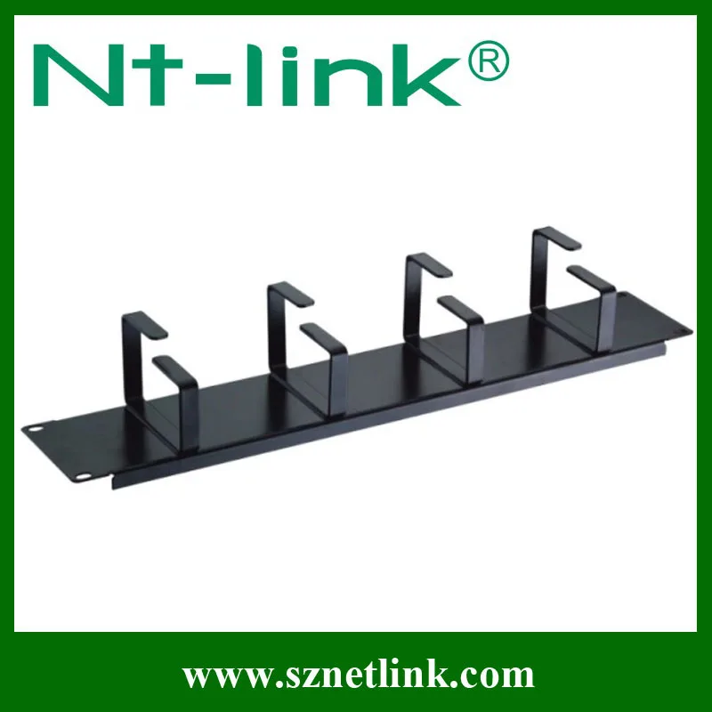 4 шт заднего металлического кольца 1U кабельный организатор