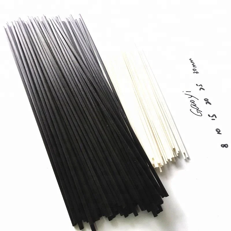 black and white fiber sticks diffuser reed sticks diffusion fragrance sticks