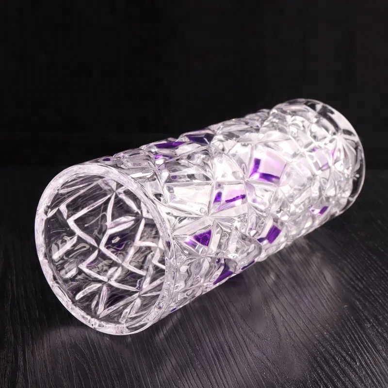 Modern K9 Crystal Glass Flower Vase For Decoration