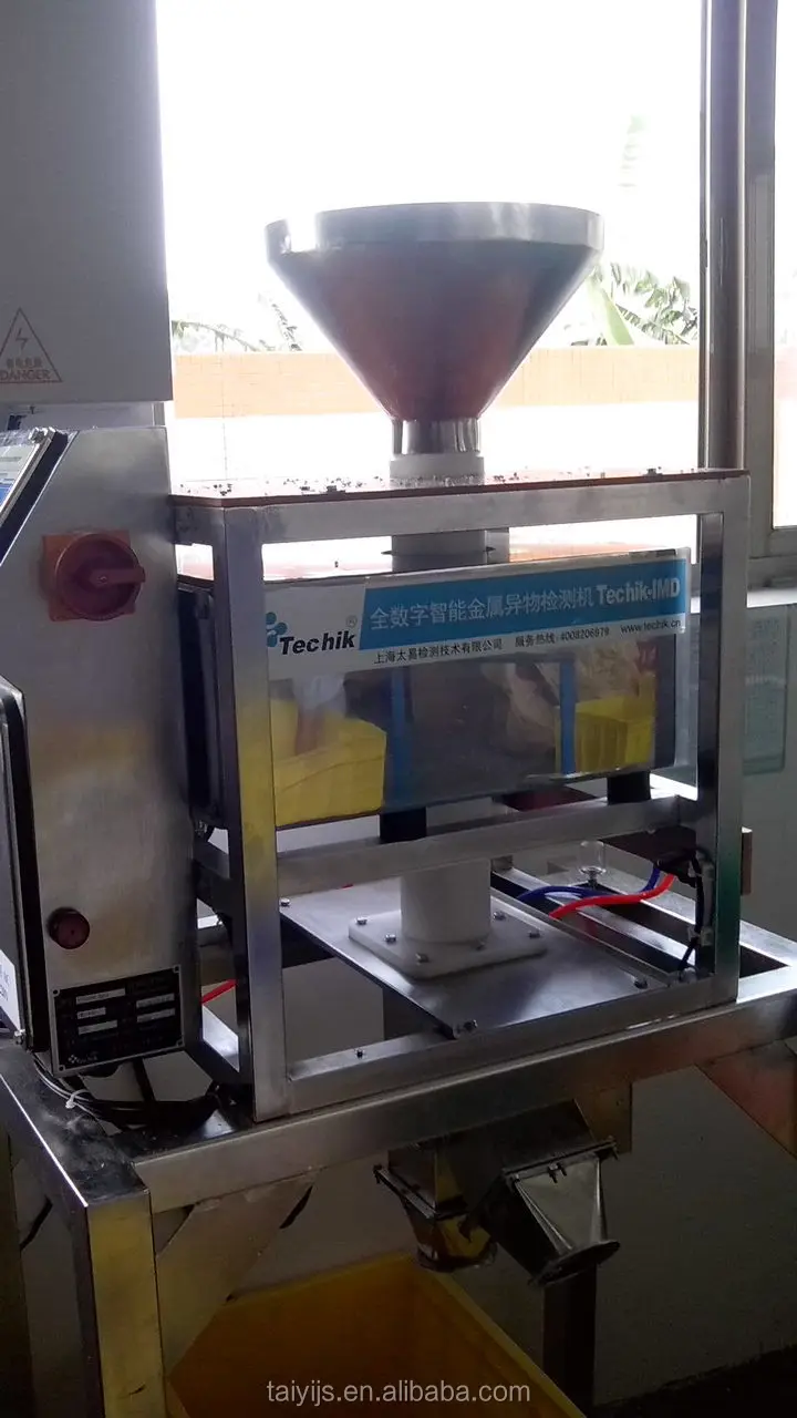 Free Falling Metal Detector for Bulk Seeds, Recycling Plastic Granular Products