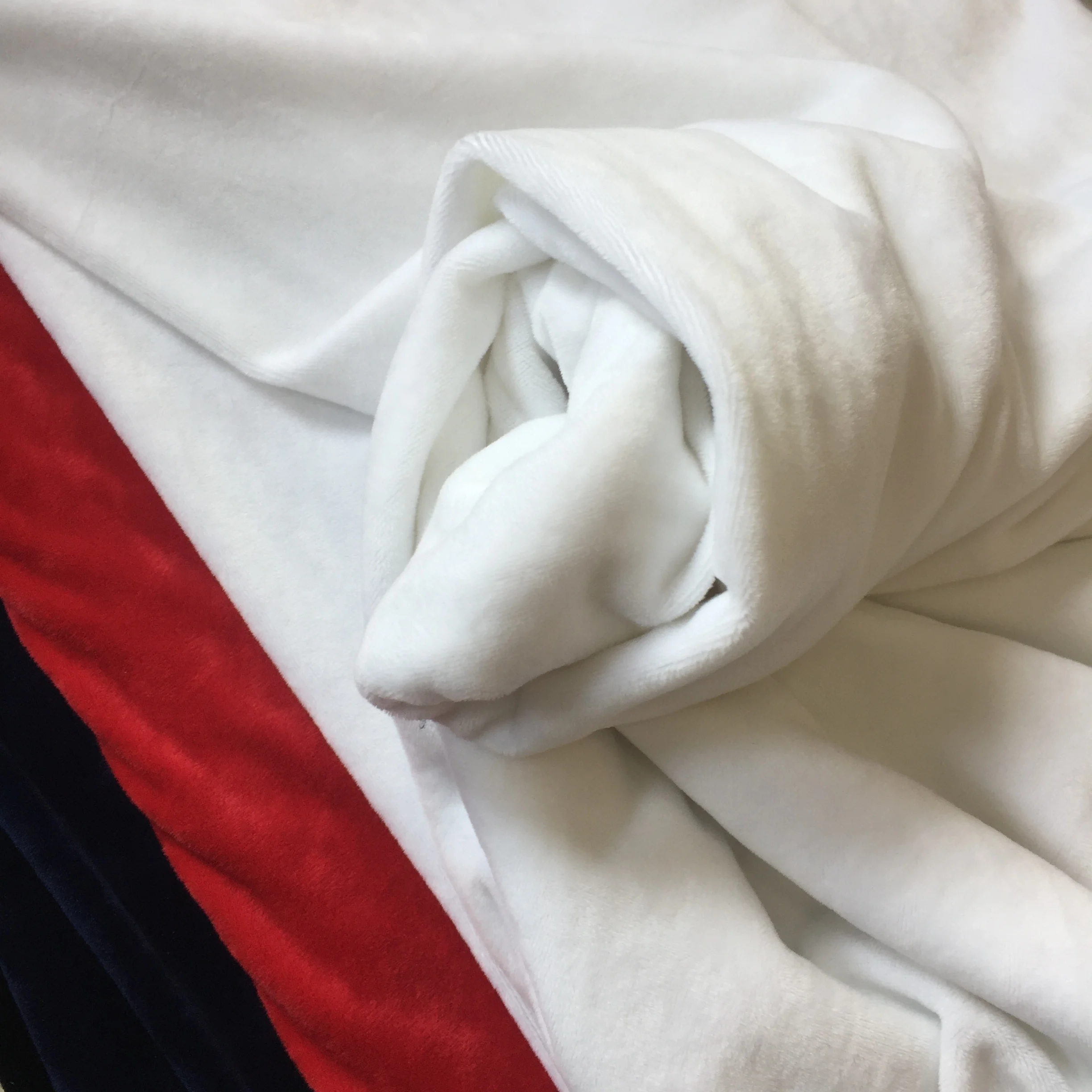 plain printed super soft velvet velour fabric not fleece flannel stretch fabric