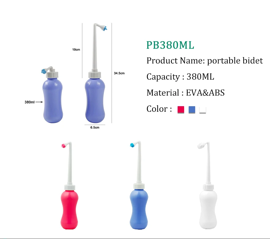 
HTD Portable water spray non electric vagina washing toilet bidet 