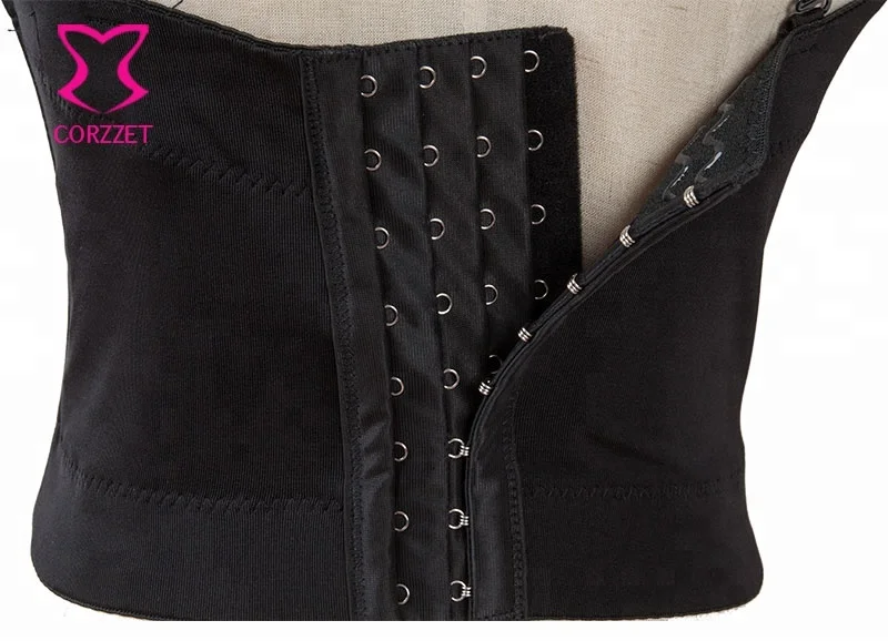 Corzzet Women PU Lovely Black Plus Size Leather Push Up Bra Nightclub Bralet Bustier Gothic Short Tops Slimming Underwear Corset