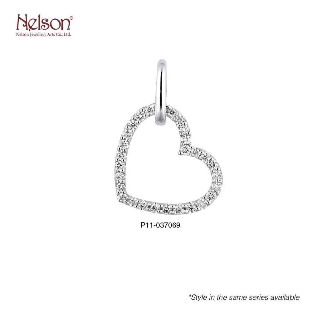 
Zero risk Wholesale price Latest Gold Plated Engagement 18K White Yellow Rose Gold Bijoux Themed Pendants Gifts For Women 