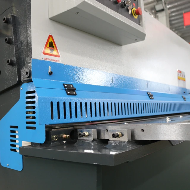 QC12Y 6X2500 portable hydraulic shearing machine , iron sheet hydraulic shear with CE