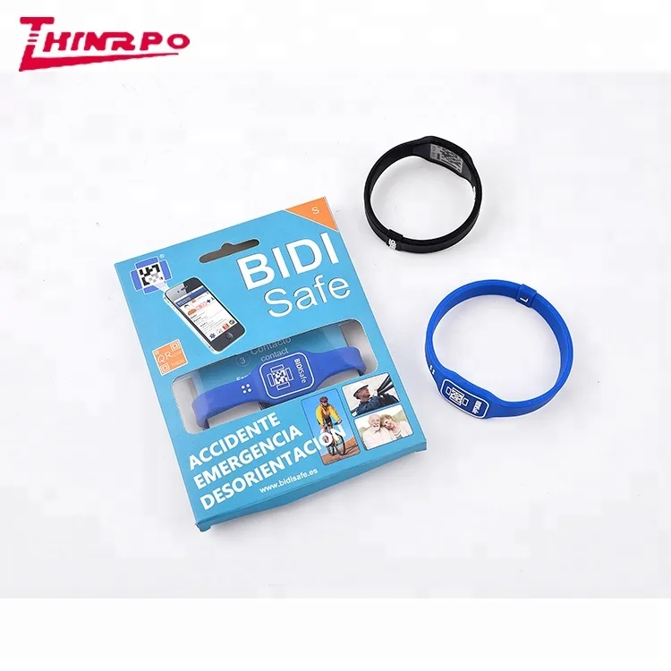 Fashionable Adjustable Control Access silicone RFID Bracelet NFC silicone Wristband for hotel management