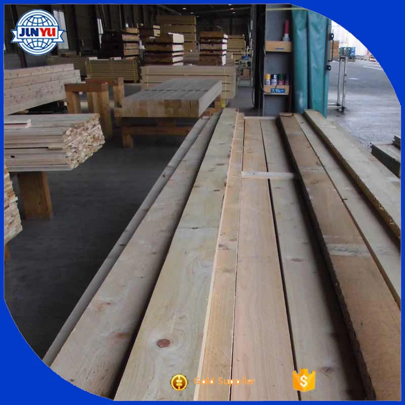 Grade BB hinoki wood boards with a little knots