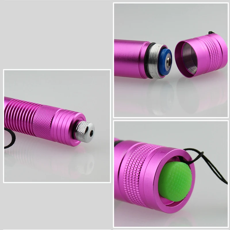 handheld 520nm high power green lasers pointer adjustable laser with rechargeable battery and charger