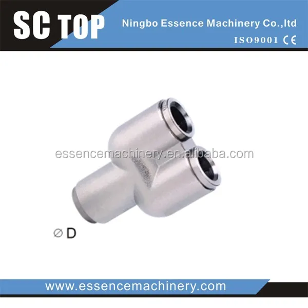 Китай изготовление латунных пневматический push in место