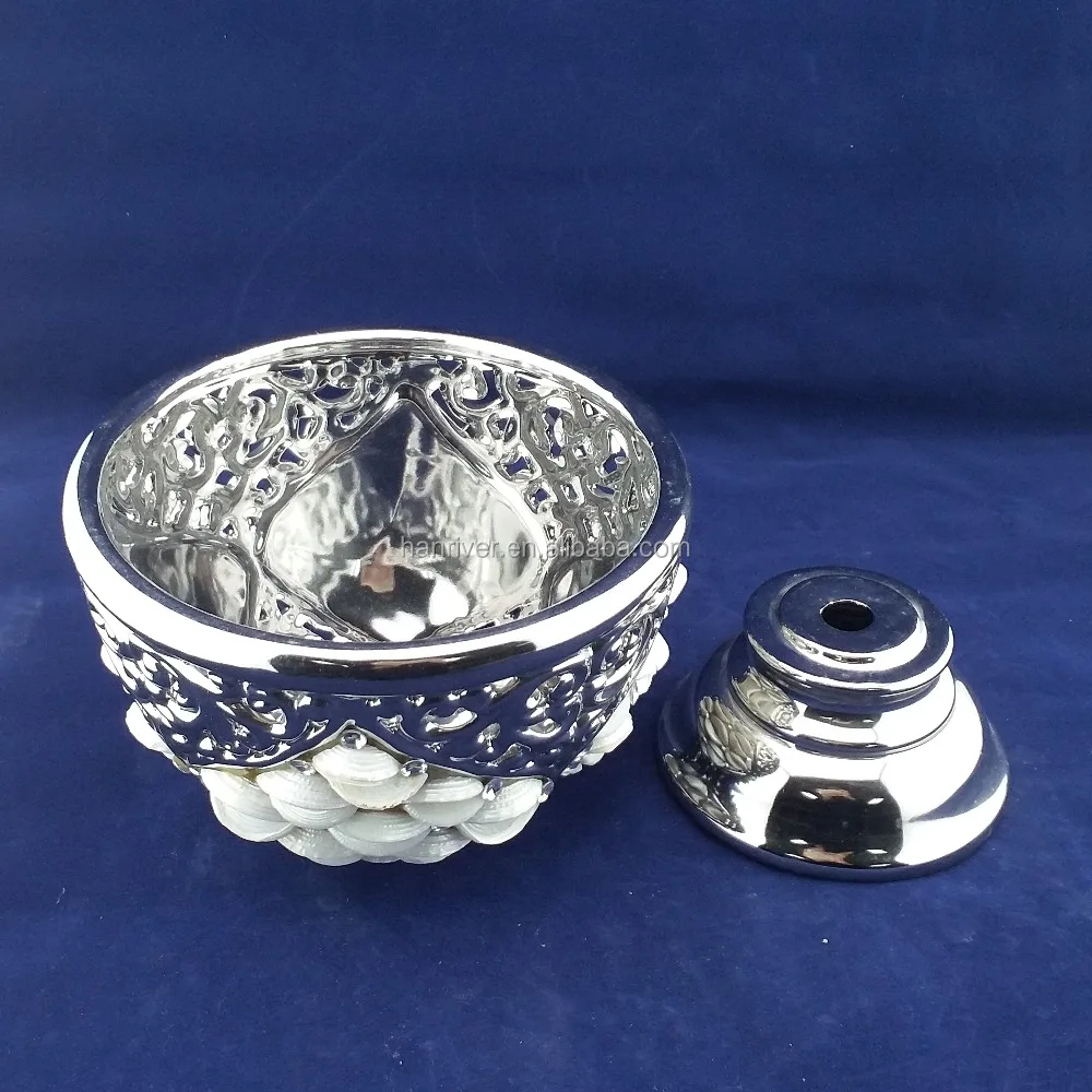 2014 ceramics vase with shell